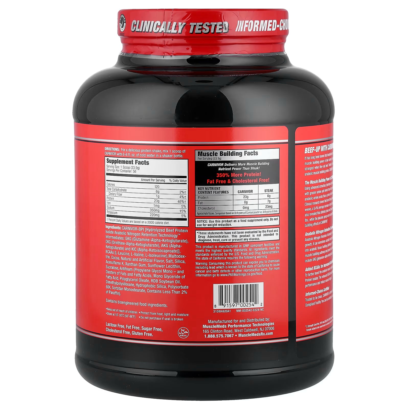 CARNIVOR - MUSCLEMEDS