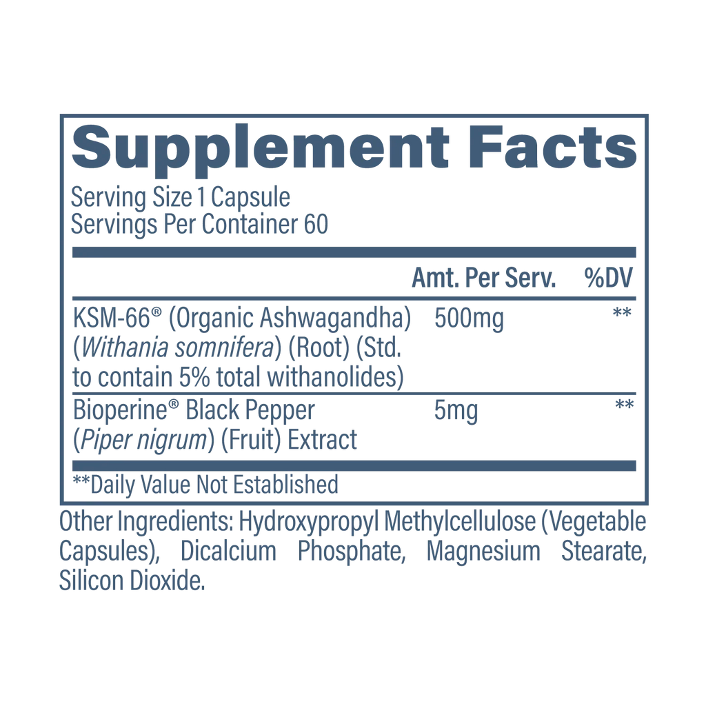 ASHWAGANDHA (KSM-66) - REVIVE