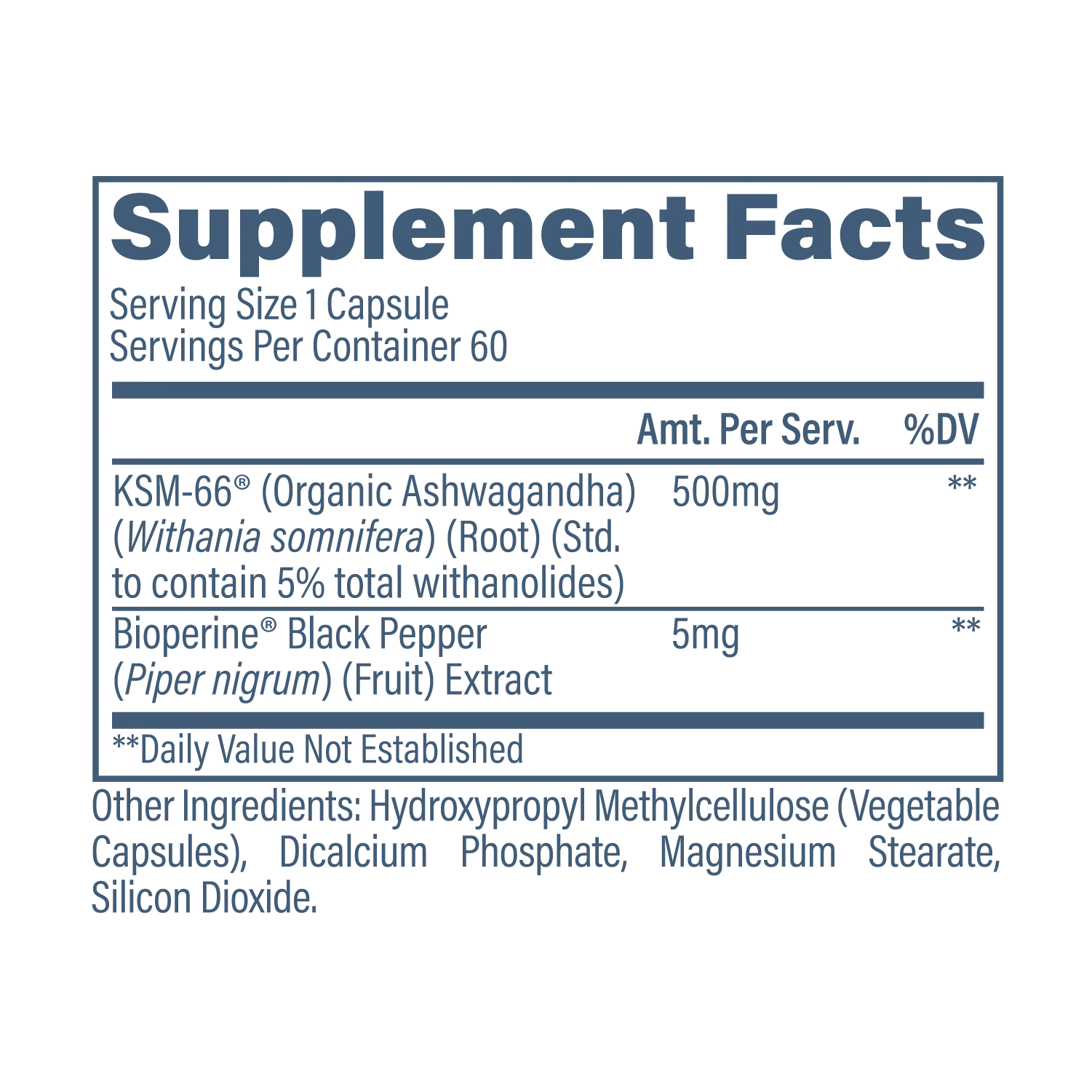 ASHWAGANDHA (KSM-66) - REVIVE