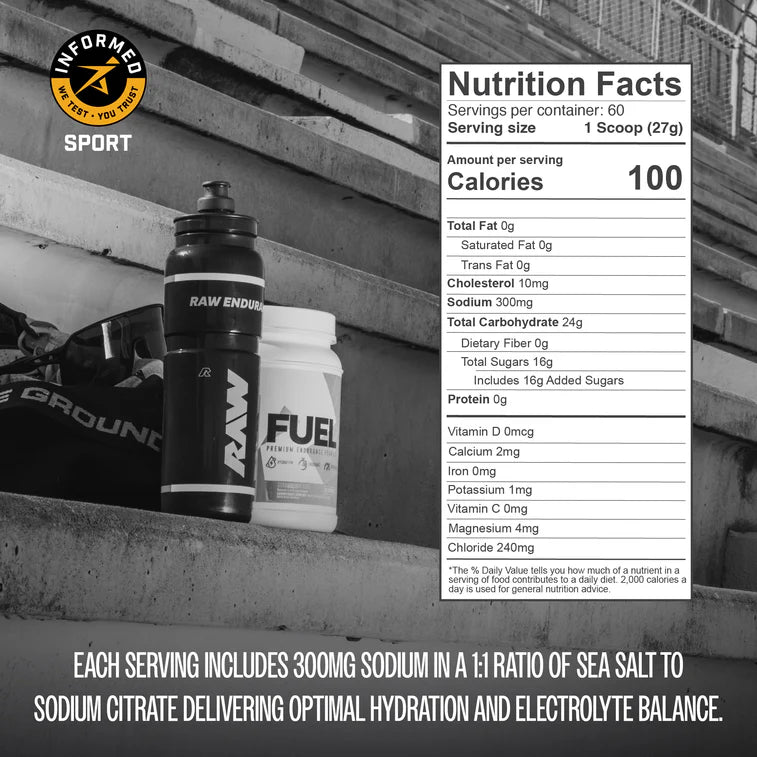ENDURANCE FUEL 60 SERV - RAW NUTRTION