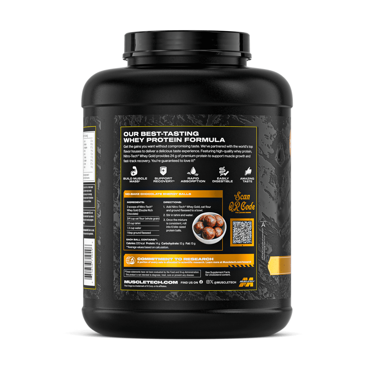 NITRO TECH WHEY GOLD - MUSCLETECH