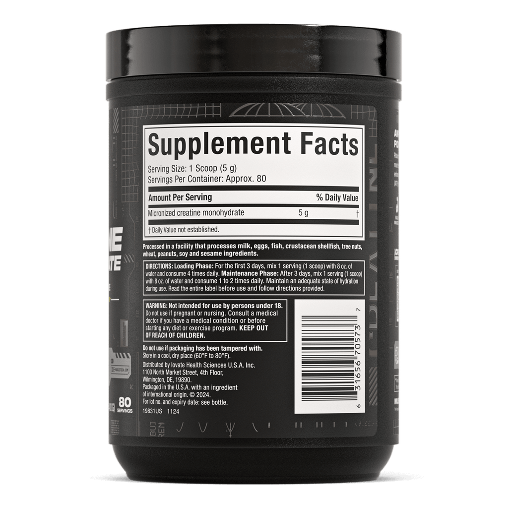 MUSCLETECH PLATINUM CREATINE 400G 80 SERVICIOS